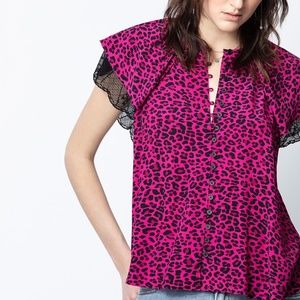 Zadig & Voltaire Tinker Leo Top Size Small /EU 36